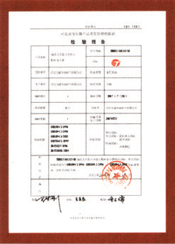 檢驗(yàn)報(bào)告